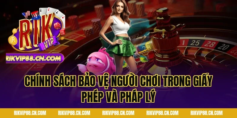 Chính Sách Bảo Vệ Người Chơi Trong Giấy phép và pháp lý